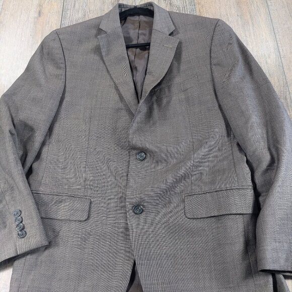 Lauren Ralph Lauren Sport Coat Jacket Mens 40R Brown Wool 2 Button Single Breast